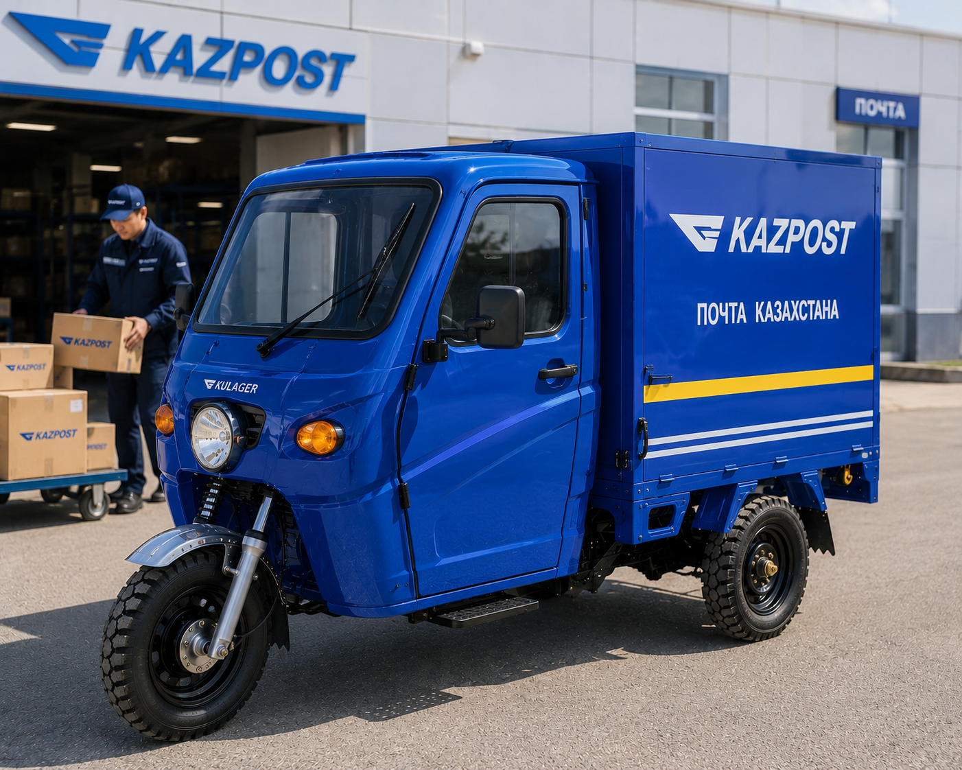 Почтовая версия KMC с закрытым кузовом