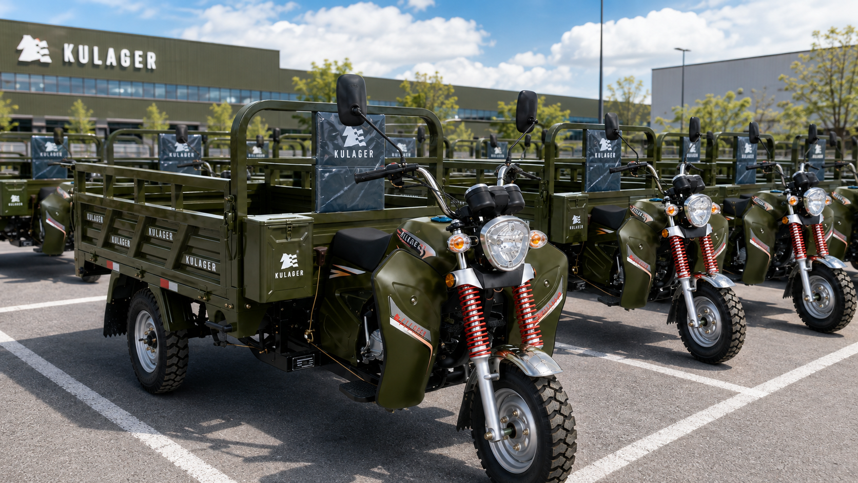 Өндіріс алаңындағы дайын Kulager MC1