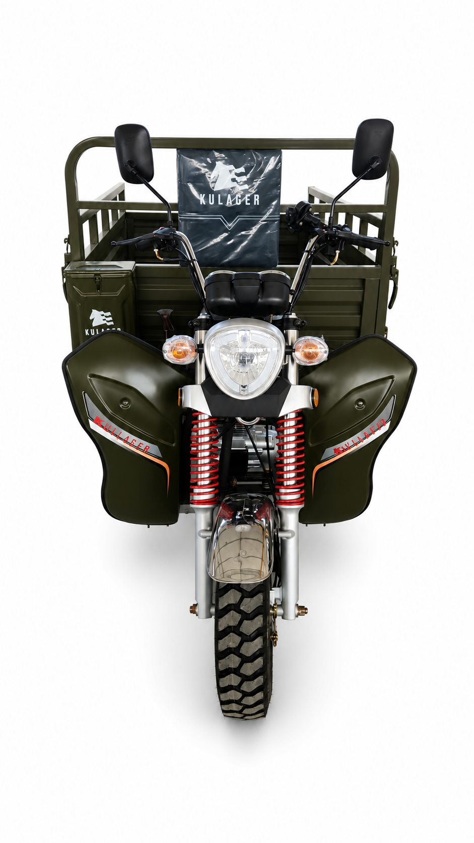 Kulager MC1, алдыңғы көрінісі