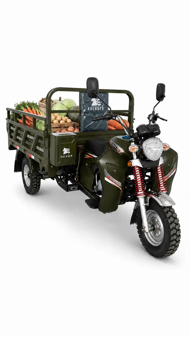 Kulager MC1 с урожаем овощей